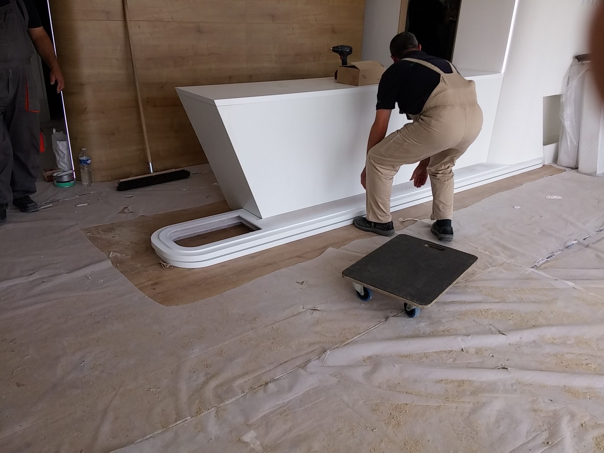 בניית דלפק הקבלה